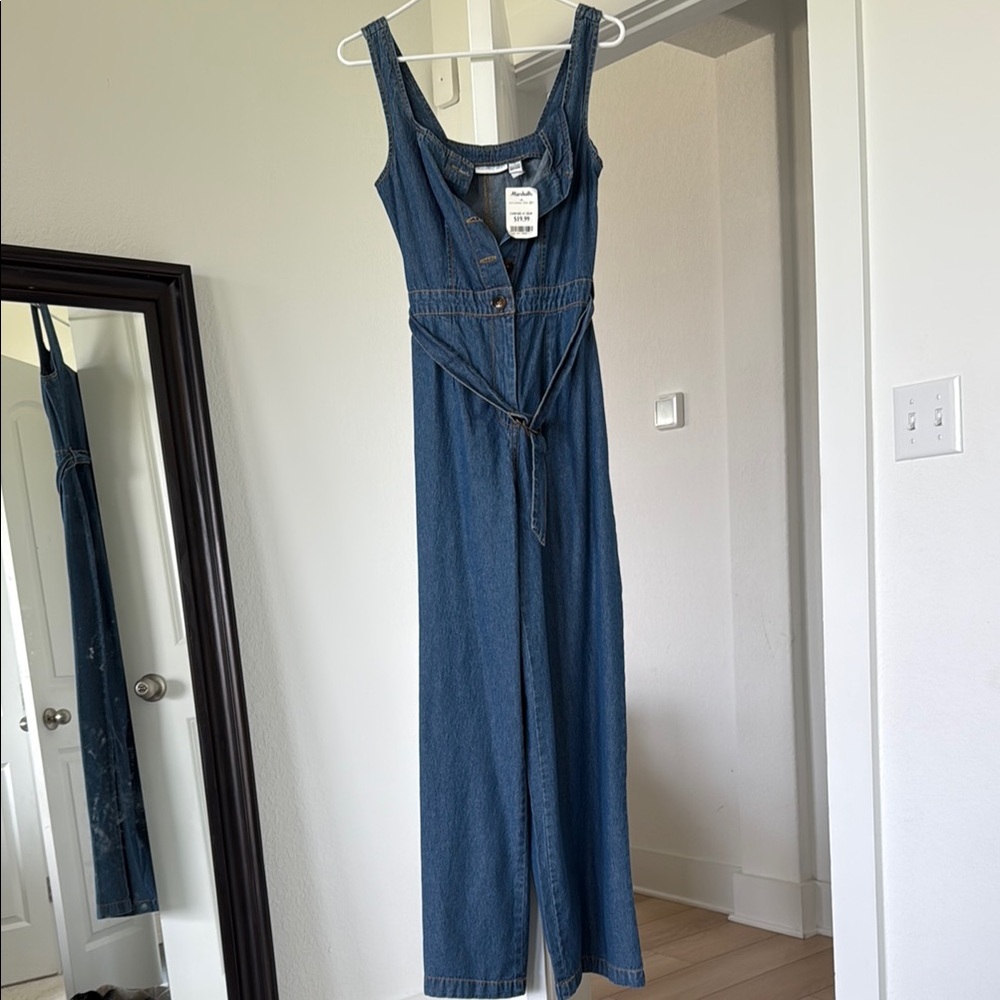 Sincerely Jules Blue Denim Jumpsuit